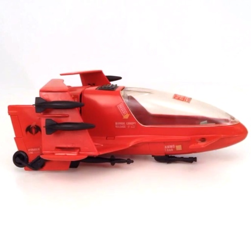 GI Joe Vehicle Tomahawk from Battle Gear Missile Bomb 1986 Original Part