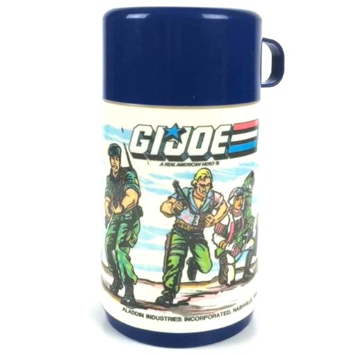 Late 1986 Lunchbox (Aladdin) featuring Sgt. Slaughter ​ - 3DJoes