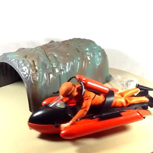 Sea Sled and Frogman