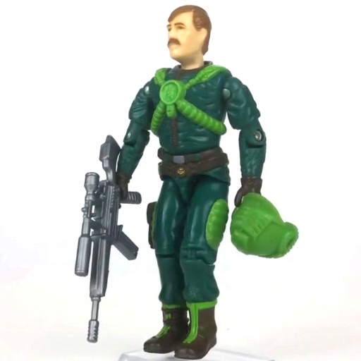 GI Joe Hasbro 1991 – Battle Copter + Major Altitude – Boîte Française (Occasion)