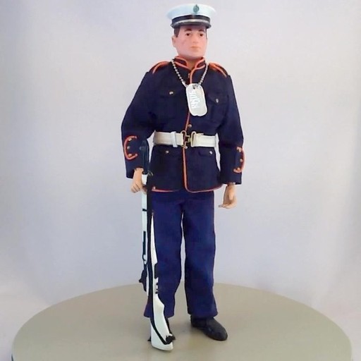gi joe marine dress blues GI Joe Classified Series Action Marine Sniper 60th Anniversary – Atlanta  Vintage Toys & Comics main image 1